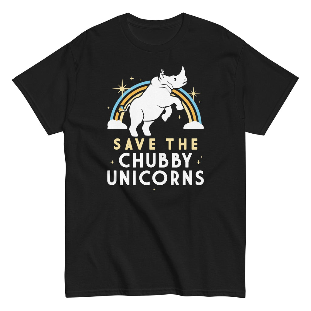 Save The Chubby Unicorns Men's Classic Tee