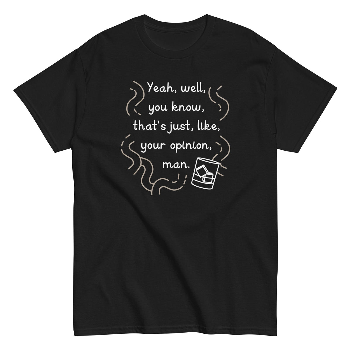 Your Opinion. Man Men's Classic Tee