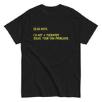 Dear Math. I'm Not A Therapist Men's Classic Tee