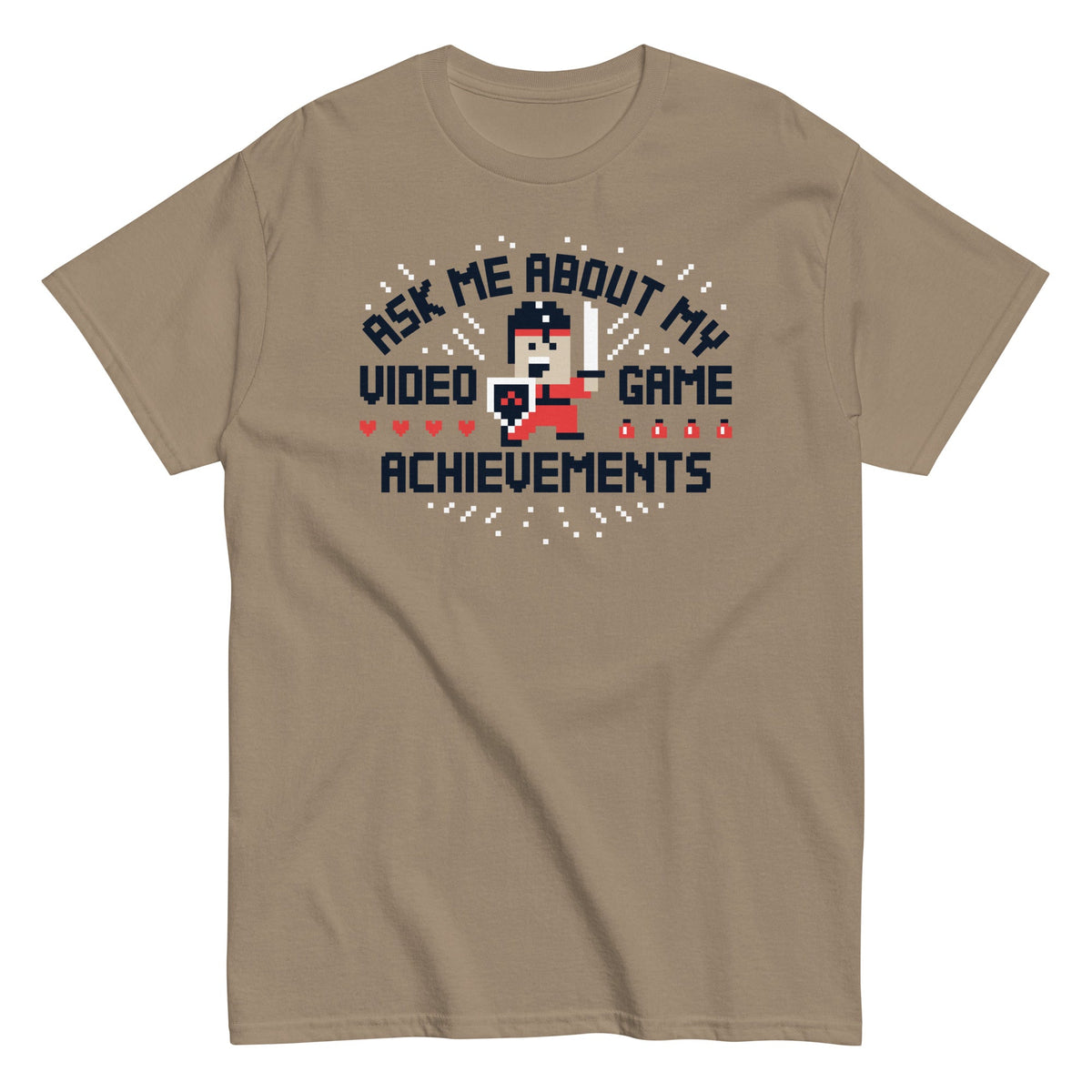 Ask Me About My Video Game Achievements Men's Classic Tee