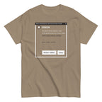 Error. Adult Person Failed To Start Men's Classic Tee