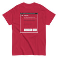 Error. Adult Person Failed To Start Men's Classic Tee