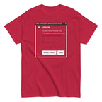 Error. Adult Person Failed To Start Men's Classic Tee