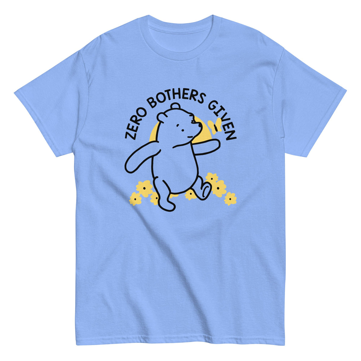 Zero Bothers Given Men's Classic Tee