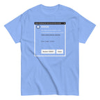 Error. Adult Person Failed To Start Men's Classic Tee