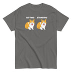 Corgi Sitting And Standing Men's Classic Tee
