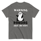 Warning. Pandas Are Bears Men's Classic Tee
