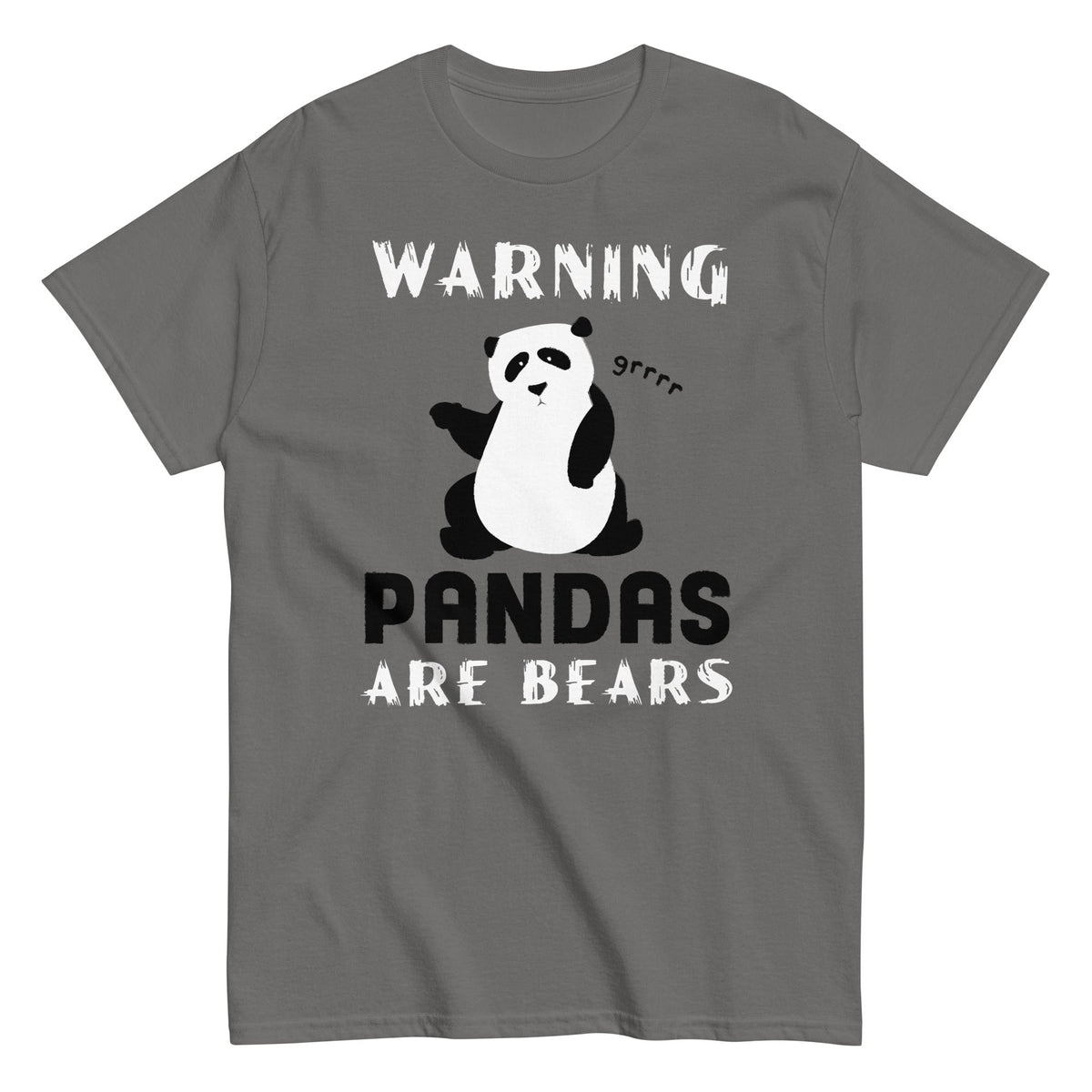 Warning. Pandas Are Bears Men's Classic Tee