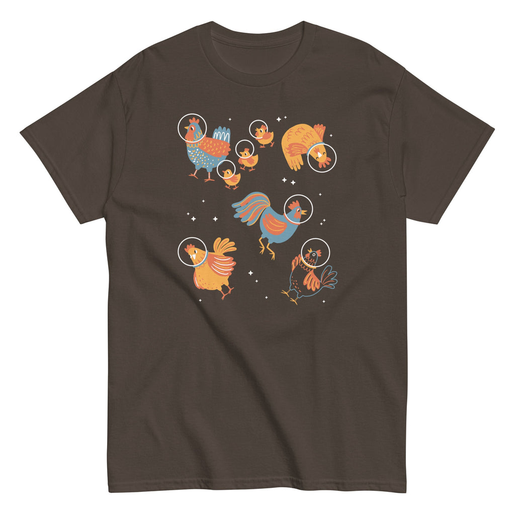 Chickens In Space Men's Classic Tee