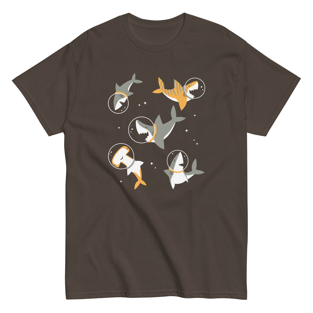 Sharks In Space Men's Classic Tee