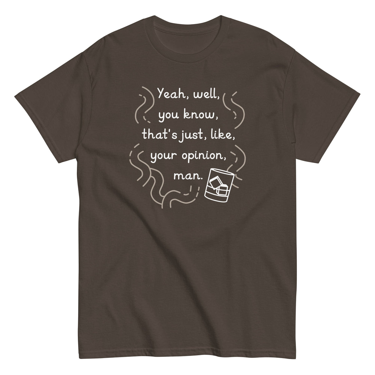 Your Opinion. Man Men's Classic Tee