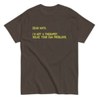 Dear Math. I'm Not A Therapist Men's Classic Tee