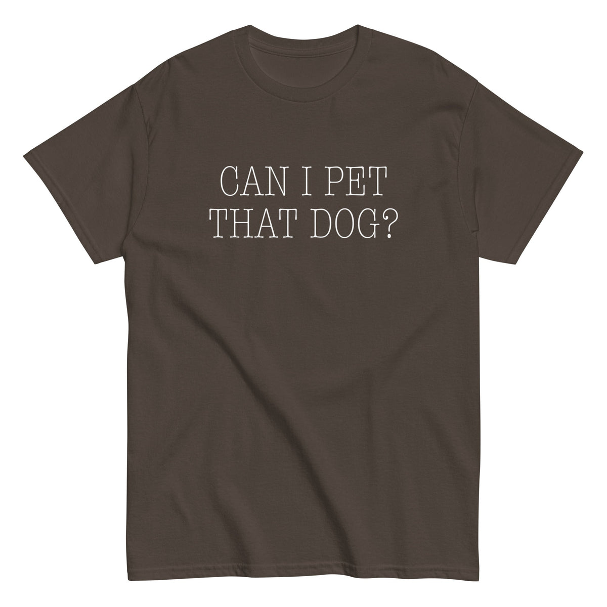 Can I Pet That Dog? Men's Classic Tee
