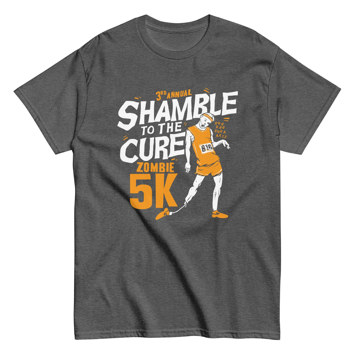 Shamble To The Cure Zombie 5K Men's Classic Tee