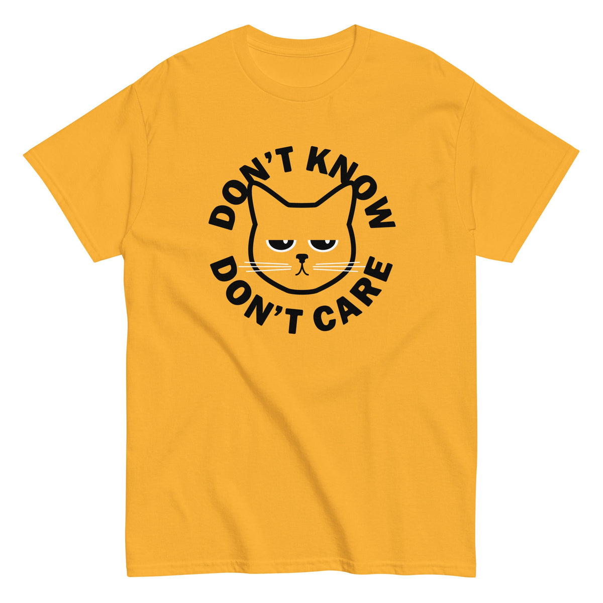 Don't Know Don't Care Men's Classic Tee