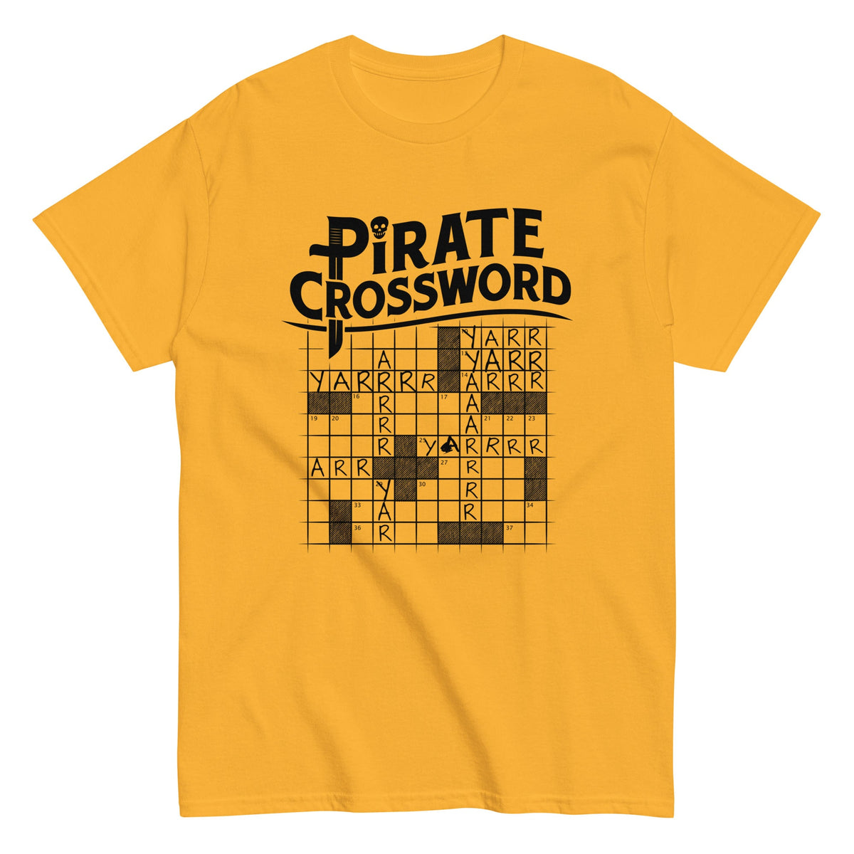 Pirate Crossword Men's Classic Tee