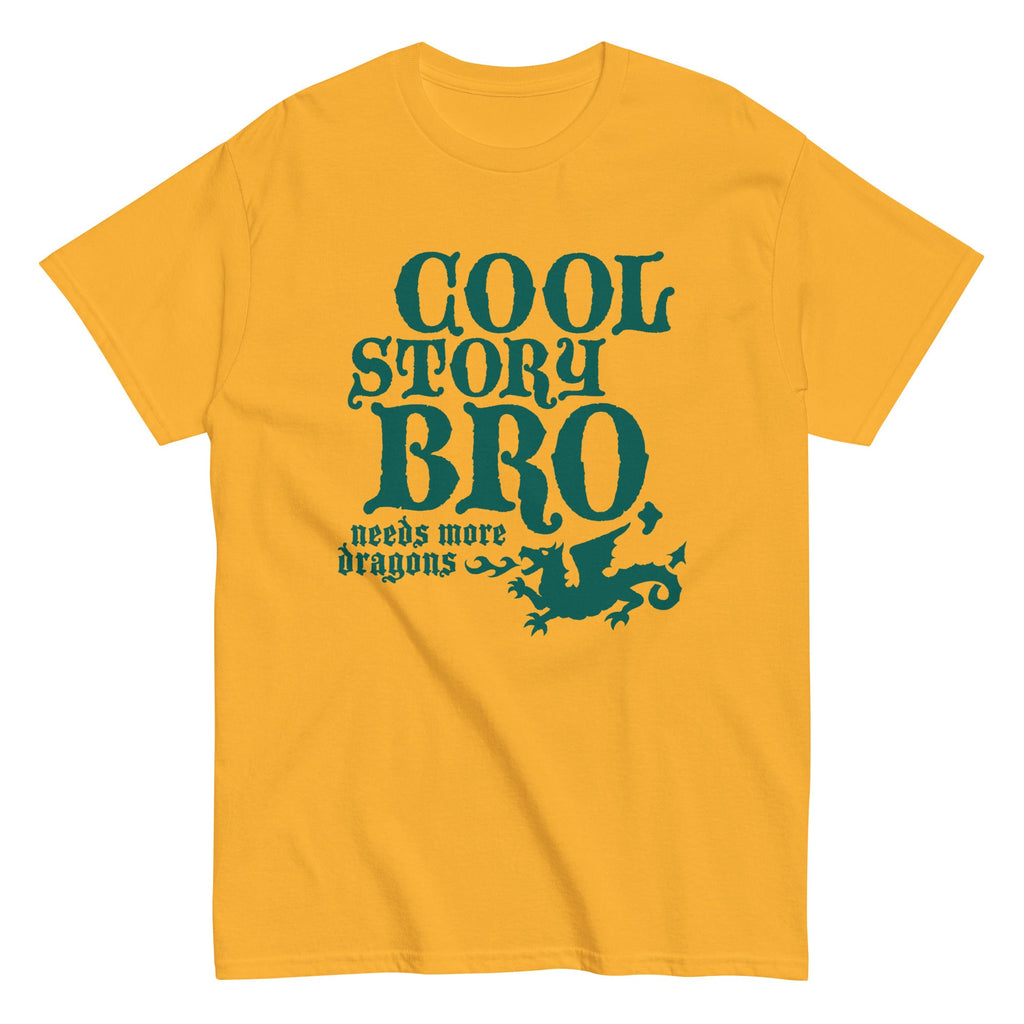Cool Story Bro. Needs More Dragons Men's Classic Tee