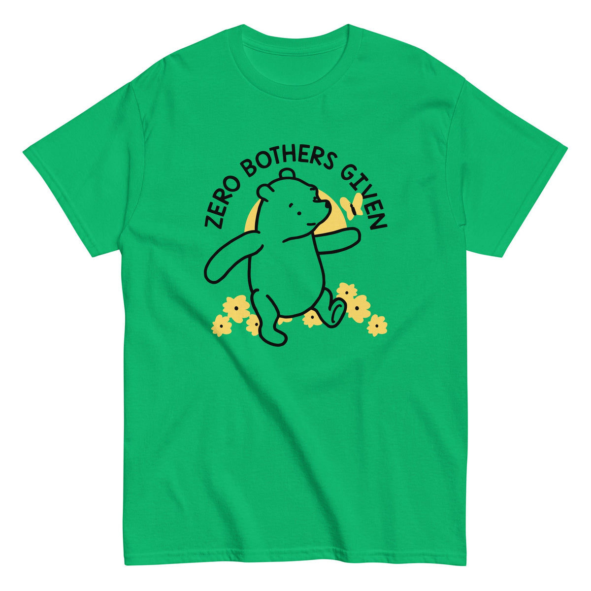 Zero Bothers Given Men's Classic Tee