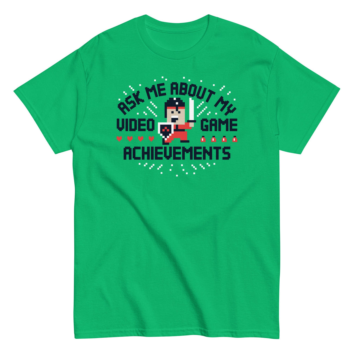 Ask Me About My Video Game Achievements Men's Classic Tee