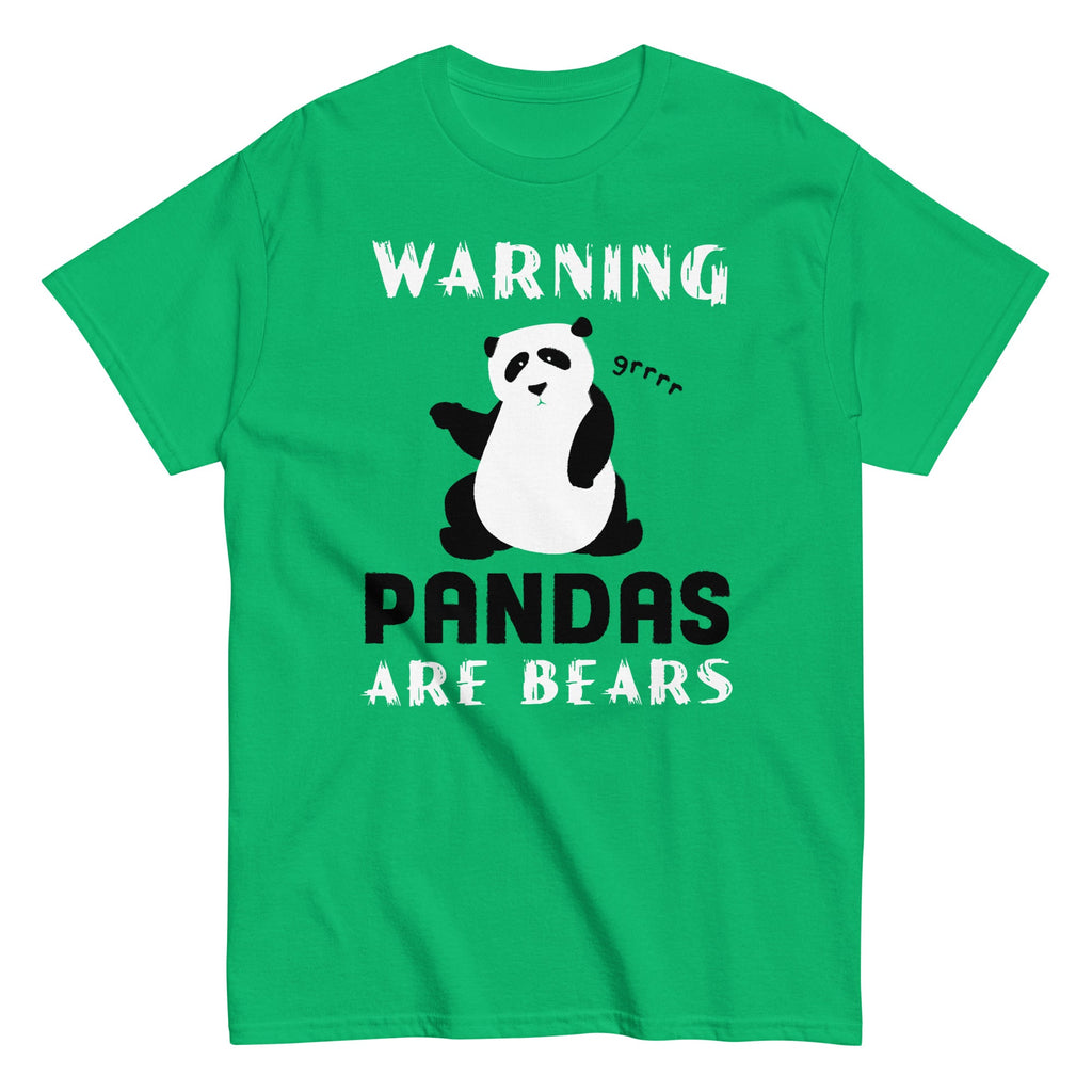 Warning. Pandas Are Bears Men's Classic Tee