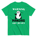 Warning. Pandas Are Bears Men's Classic Tee