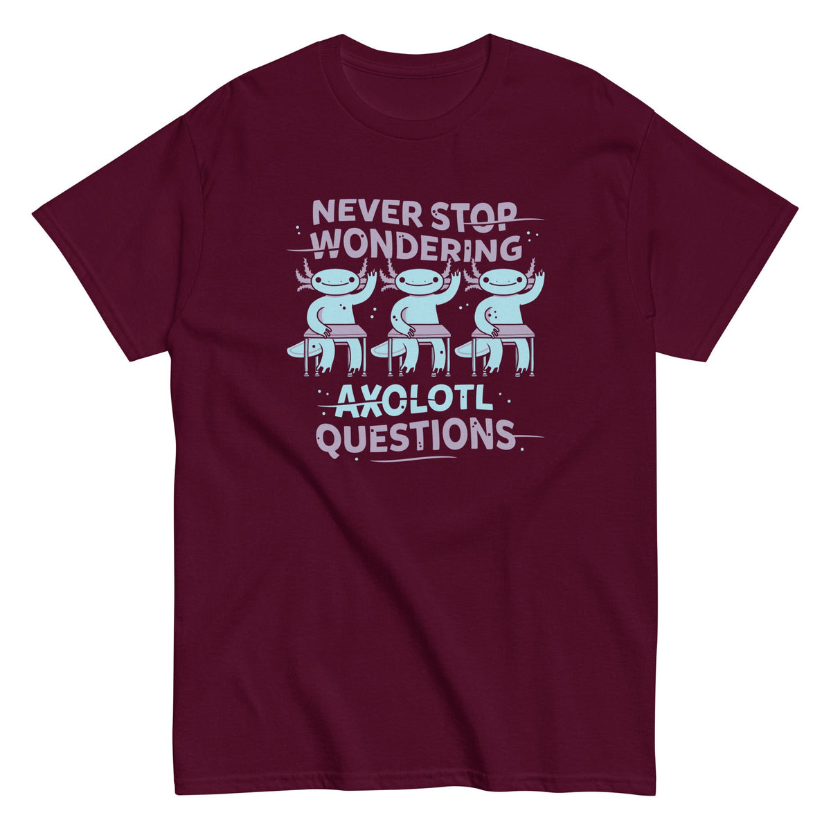 Axolotl Questions Men's Classic Tee