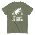 Save The Chubby Unicorns Men's Classic Tee