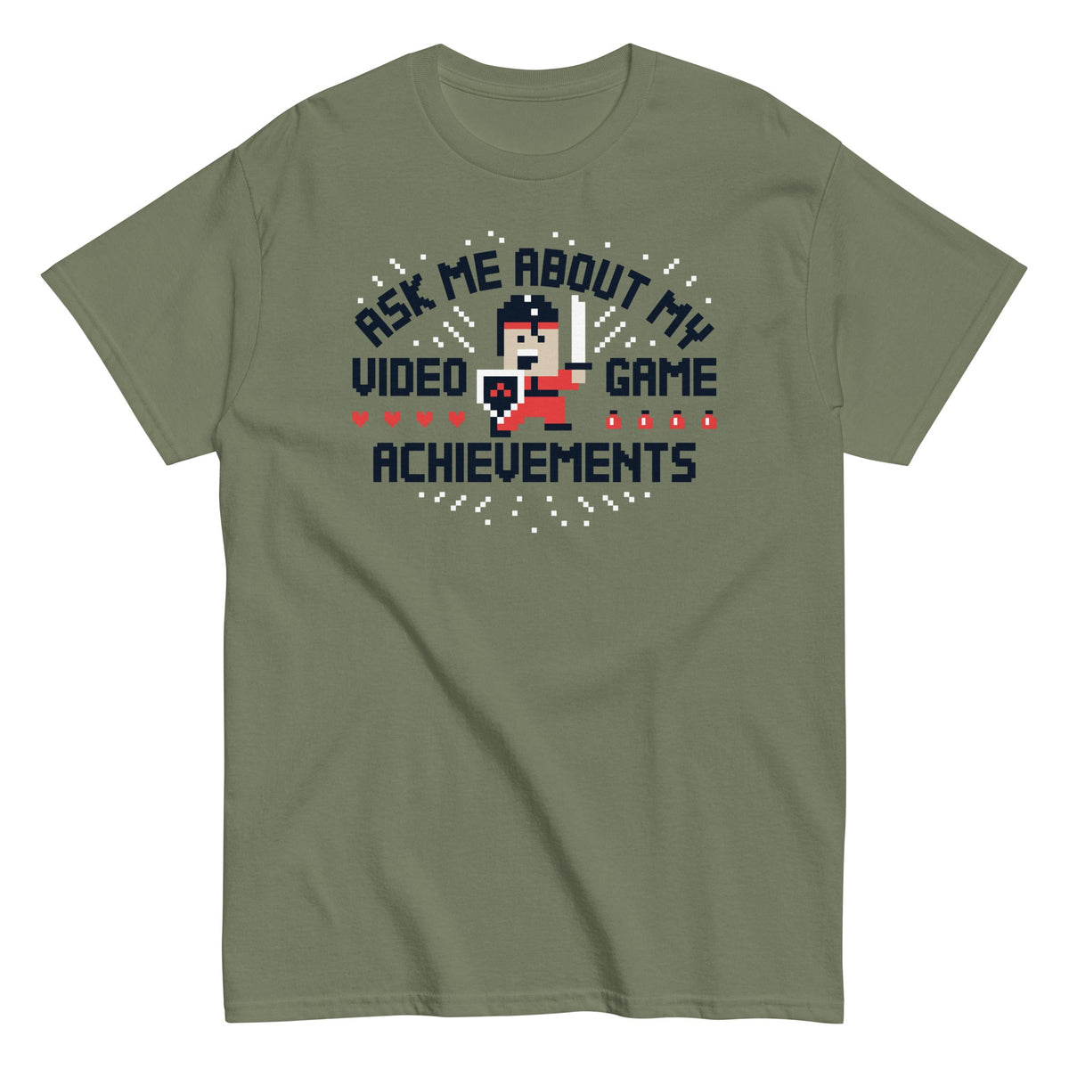 Ask Me About My Video Game Achievements Men's Classic Tee