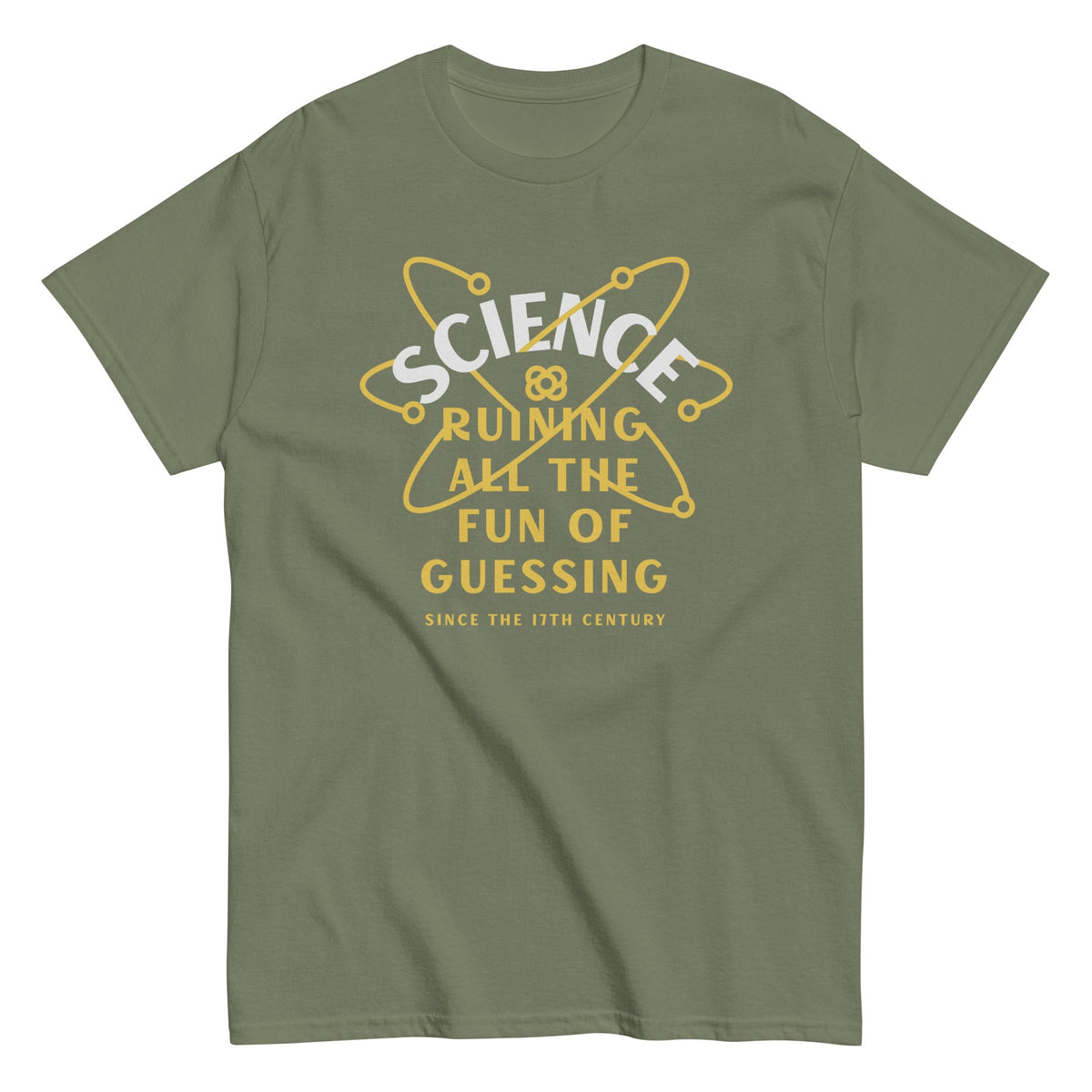 Science Ruining All The Fun Of Guessing Men's Classic Tee