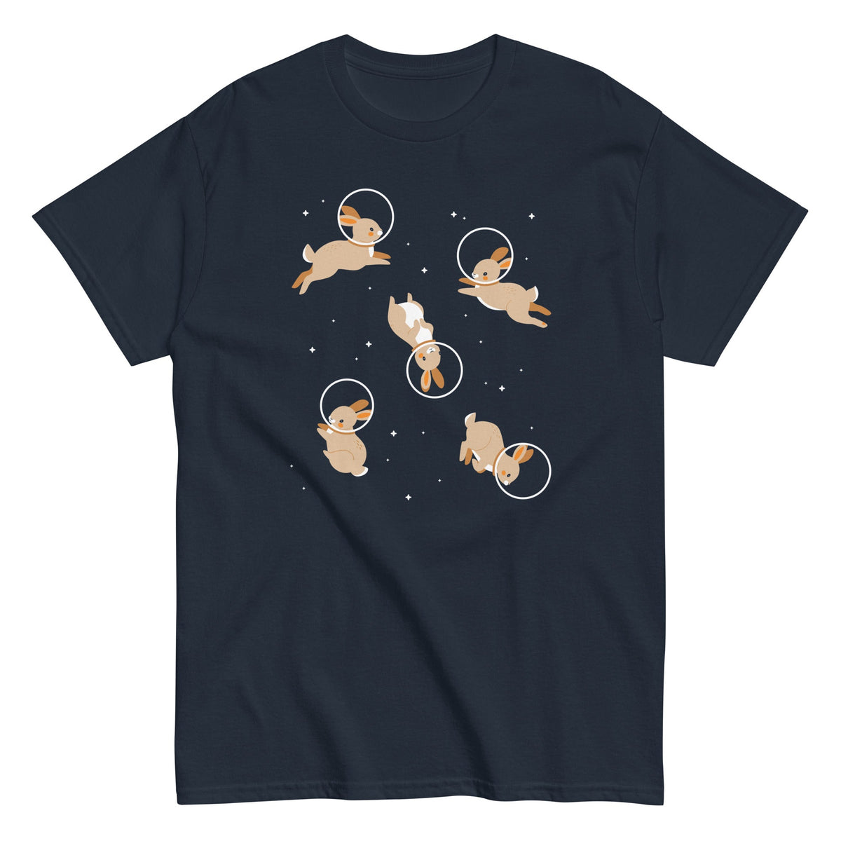 Bunnies In Space Men's Classic Tee