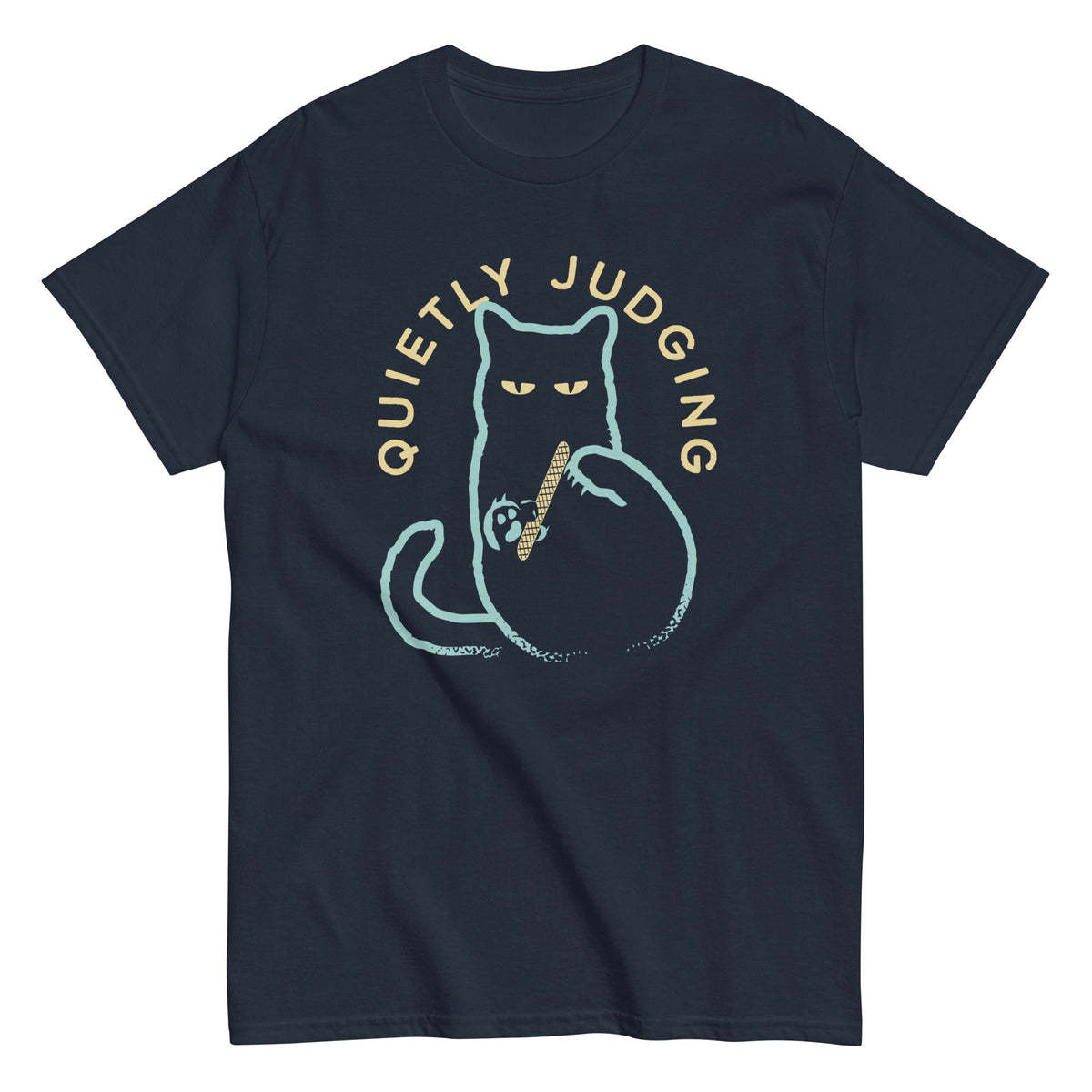 Quietly Judging Men's Classic Tee