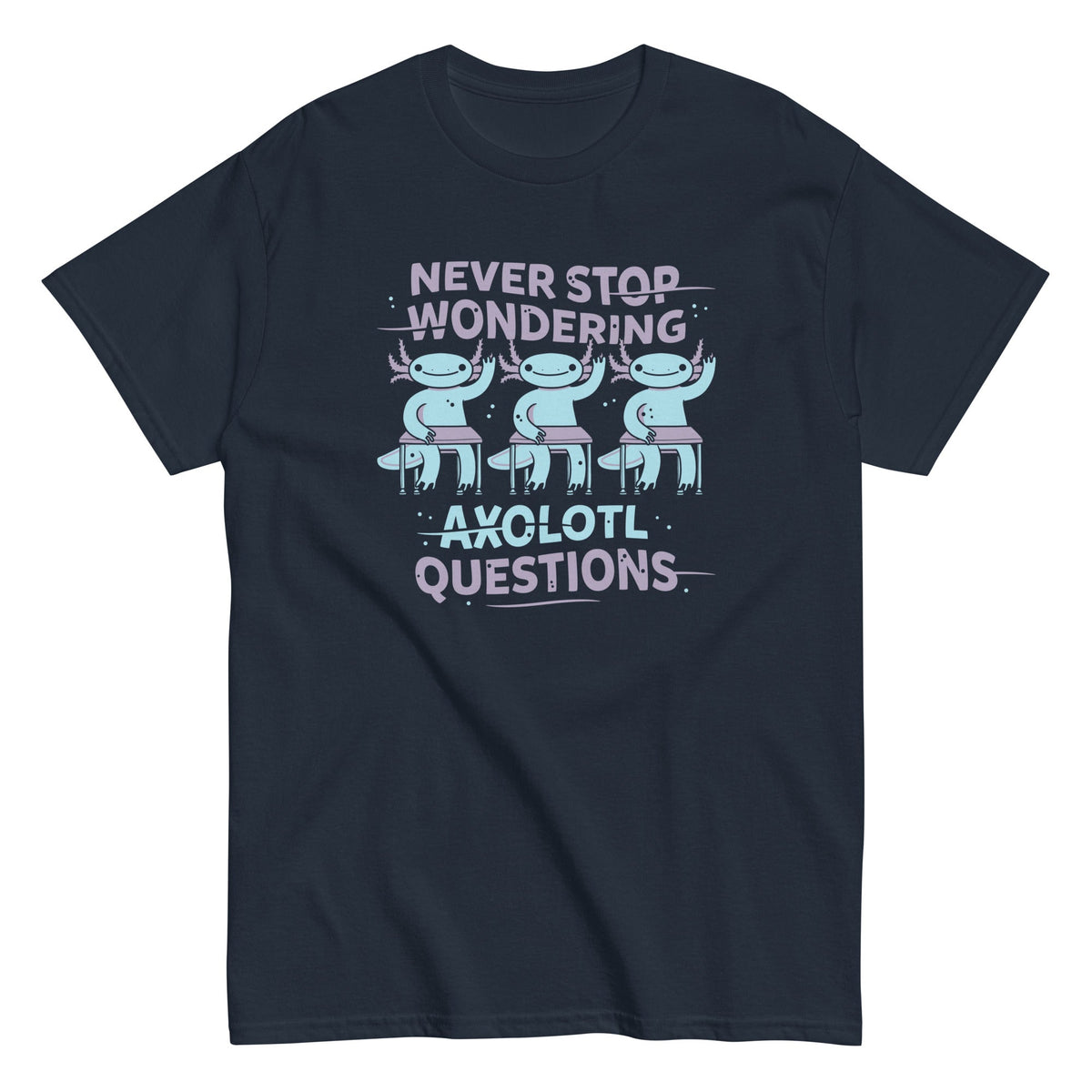 Axolotl Questions Men's Classic Tee