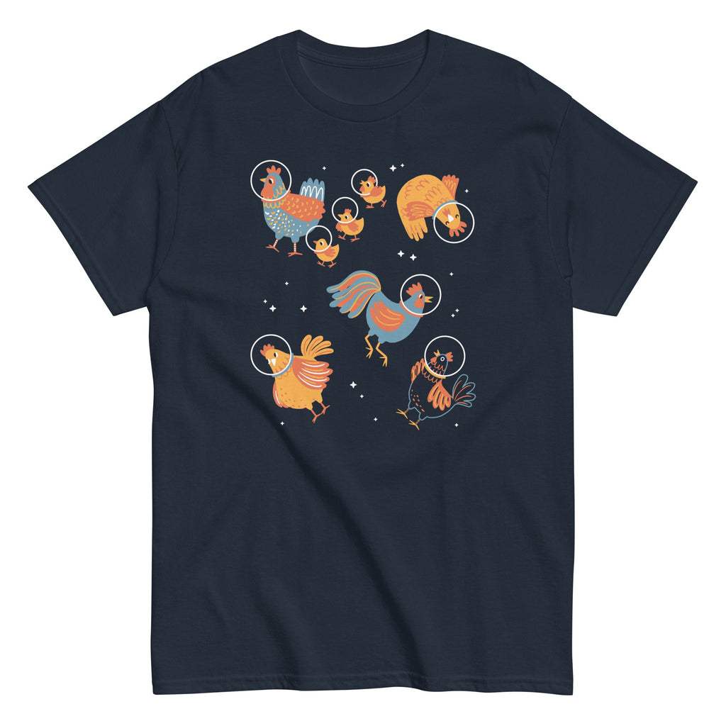 Chickens In Space Men's Classic Tee