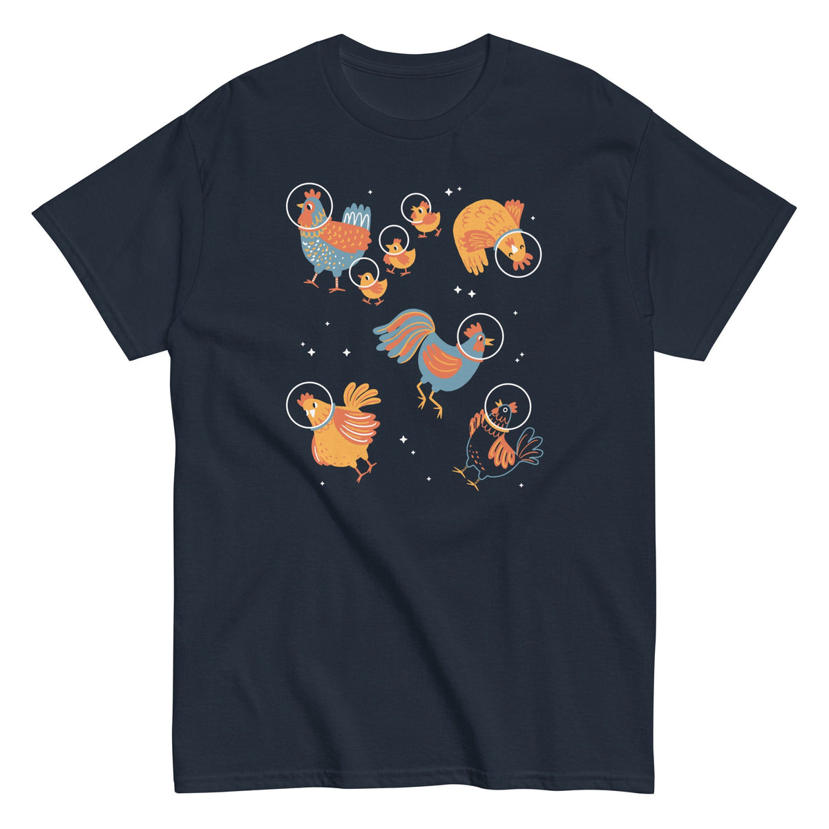 Chickens In Space Men's Classic Tee