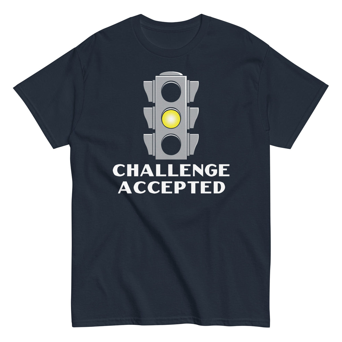 Challenge Accepted Stoplight Men's Classic Tee