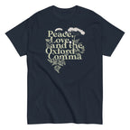 Peace. Love. And The Oxford Comma Men's Classic Tee