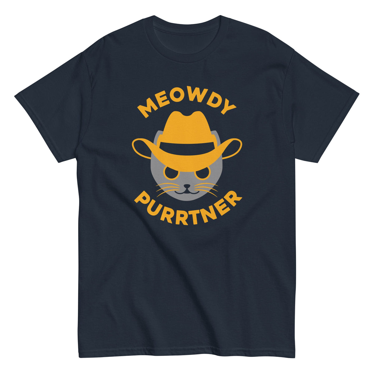Meowdy Purrtner Men's Classic Tee