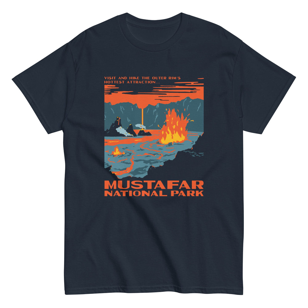 Mustafar National Park Men's Classic Tee