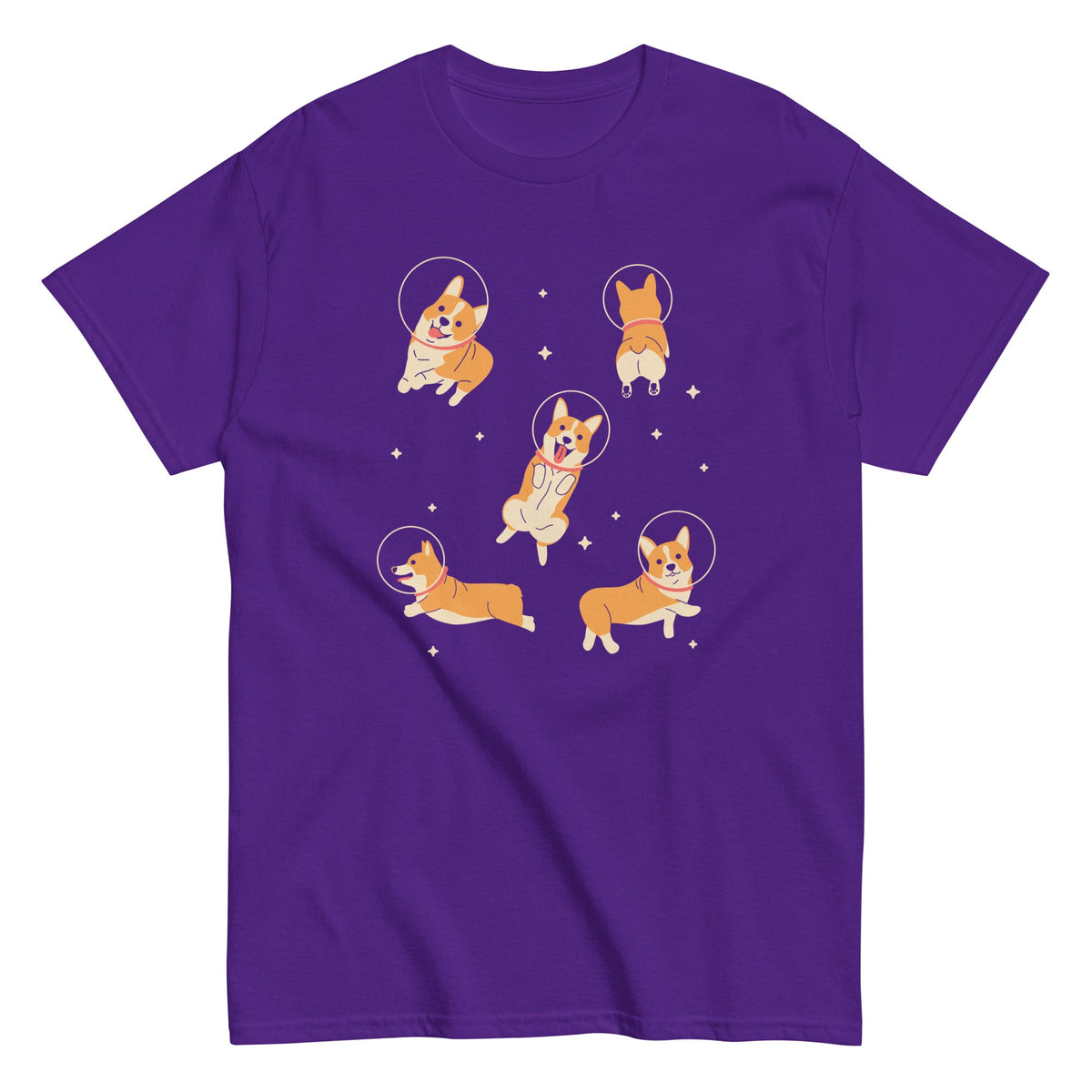 Corgis In Space Men's Classic Tee