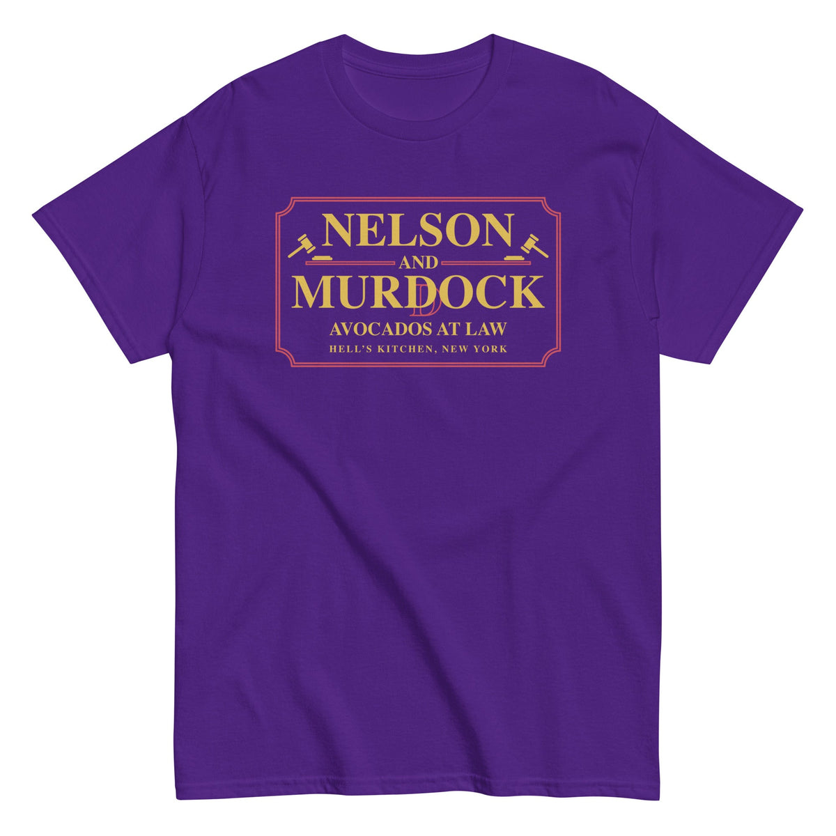 Nelson And Murdock Men's Classic Tee