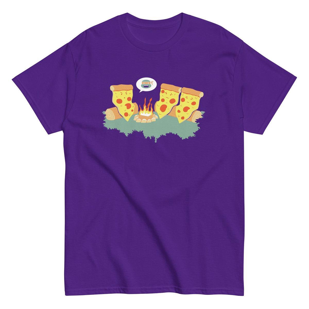 Pizza Campfire Story Men's Classic Tee