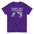 Sharks Hug With Their Mouths Men's Classic Tee