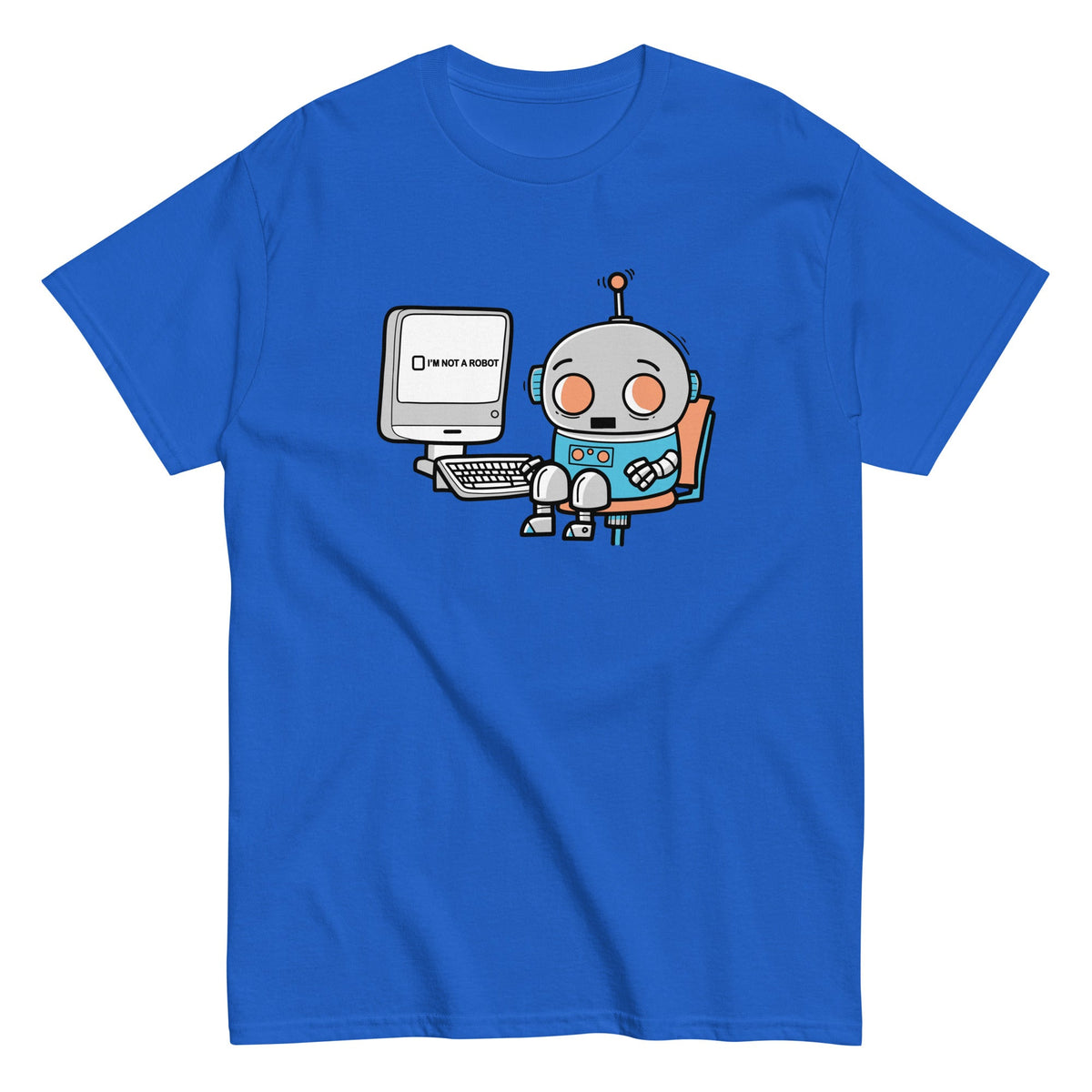 Robot Captcha Men's Classic Tee