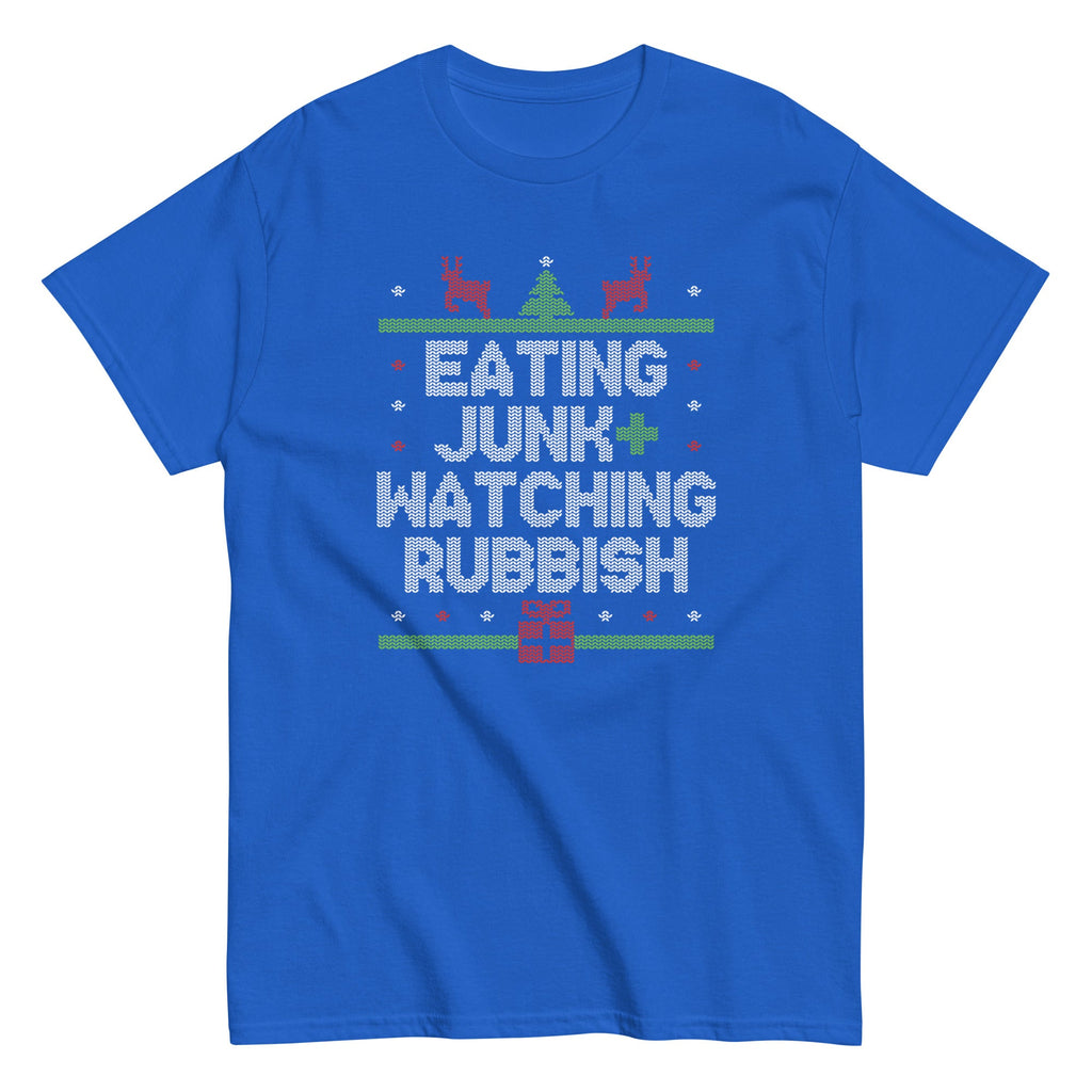 Eating Junk And Watching Rubbish Men's Classic Tee