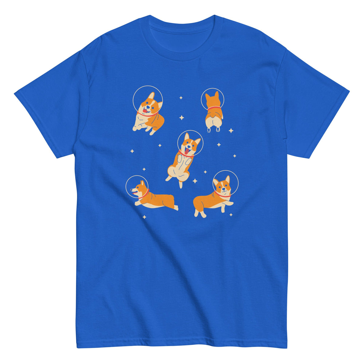 Corgis In Space Men's Classic Tee