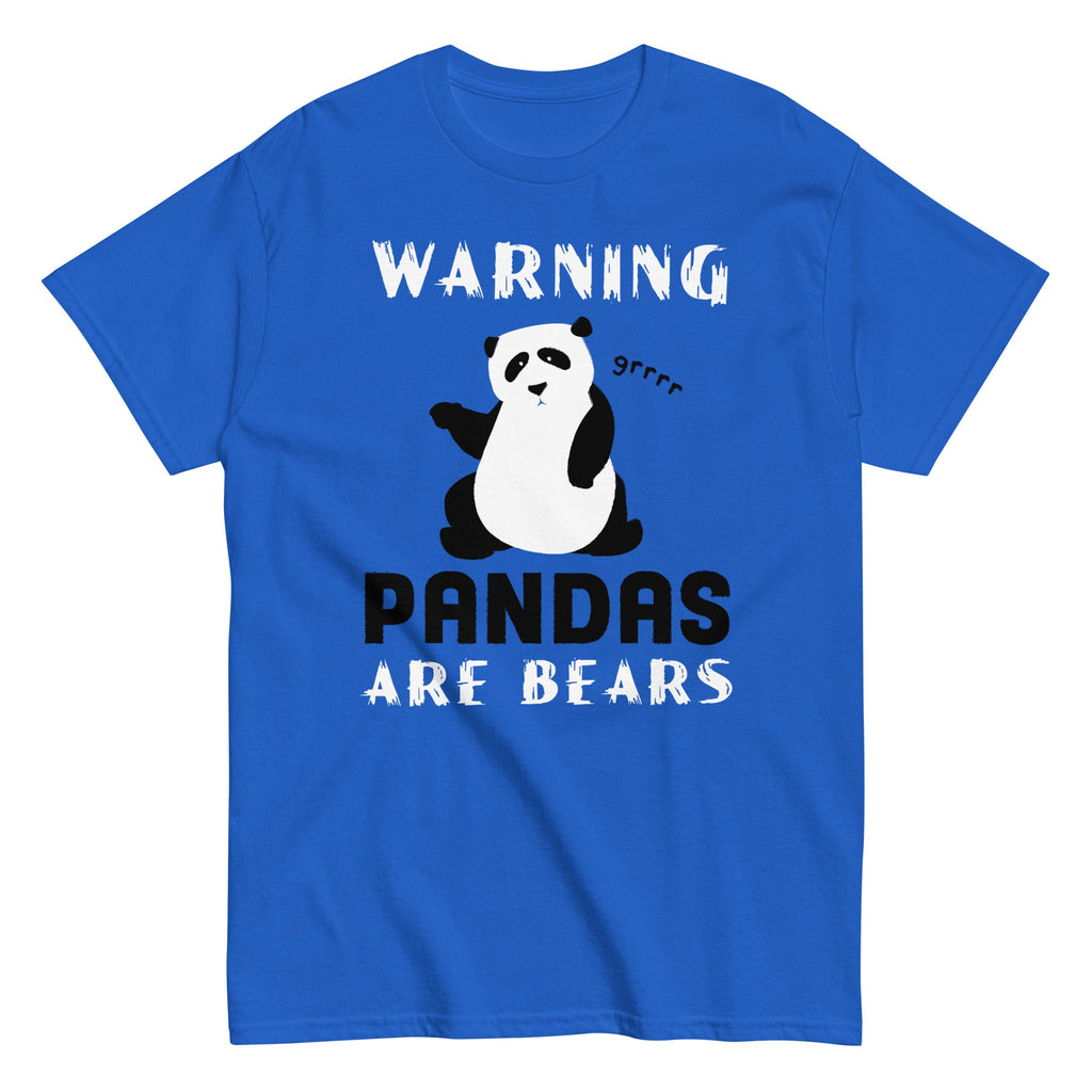 Warning. Pandas Are Bears Men's Classic Tee
