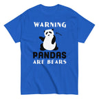 Warning. Pandas Are Bears Men's Classic Tee