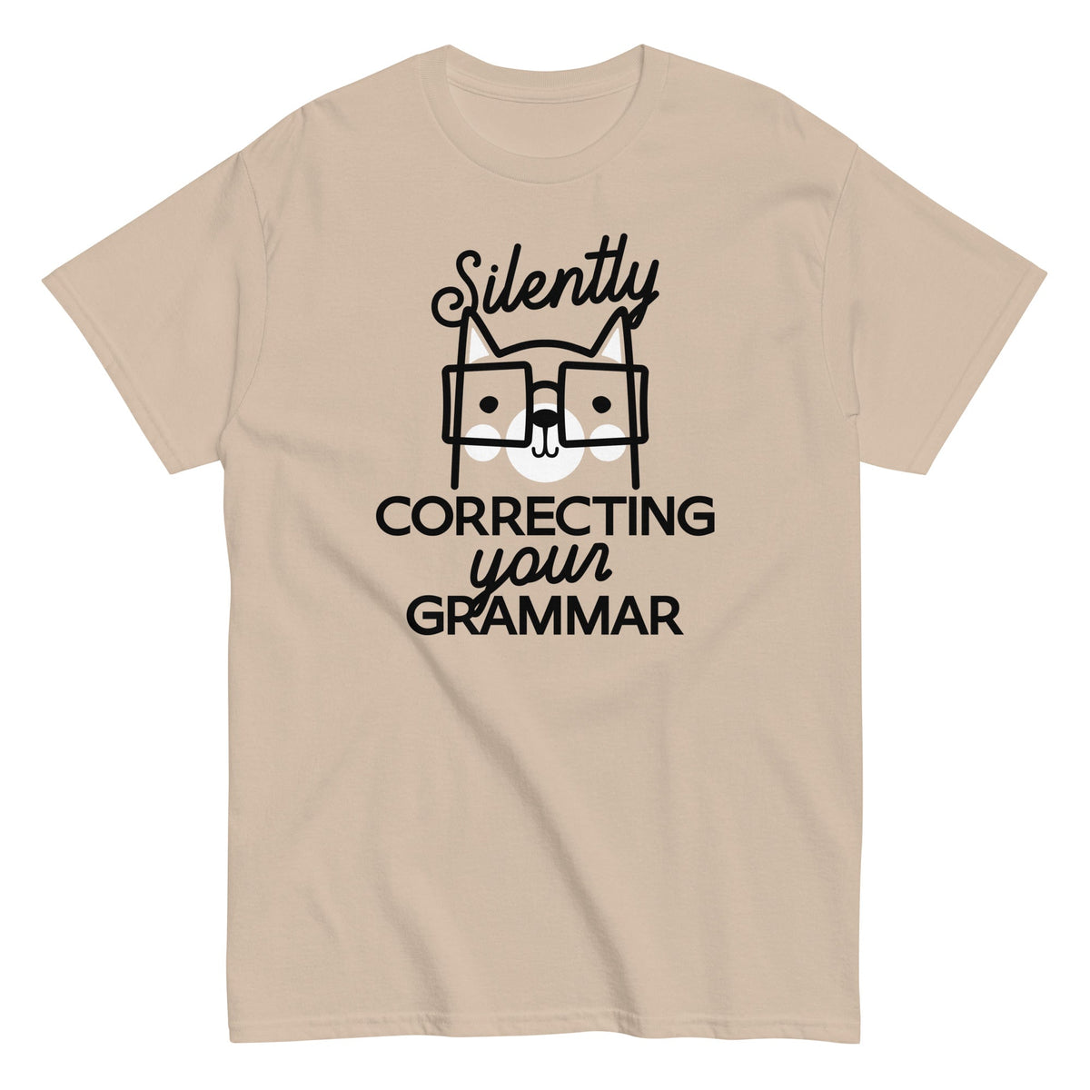 Silently Correcting Your Grammar Men's Classic Tee