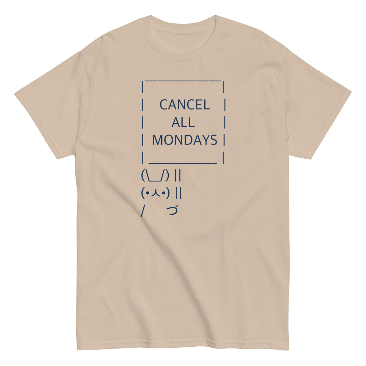 Cancel All Mondays Bunny Men's Classic Tee