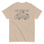 Live Every Day Like It's Caturday Men's Classic Tee